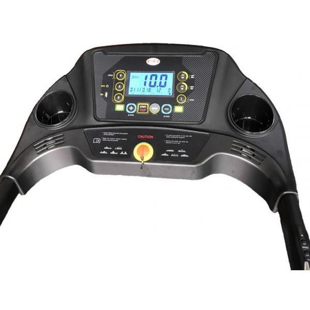 Banda de alergare electrica FitTronic D30, motor 1,75 CP, greutate suportata 100 kg, mp3 player, intrare usb pt ascultare muzica, programe prestabilite