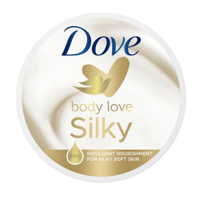 Pachet 2 X Crema Corp Dove Silky 300ml