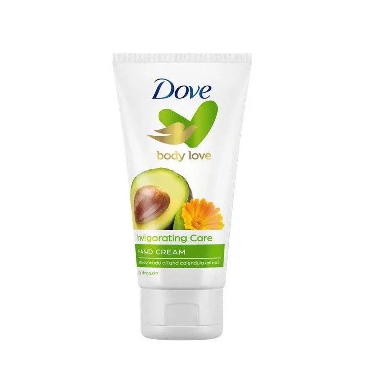 Pachet 4 X Crema Maini Dove Invigorating Ritual Avocado 75ml