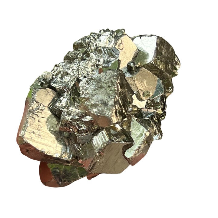 Piatra Bruta din Pirita Peru, Druzy, pietre semipretioase, model 2