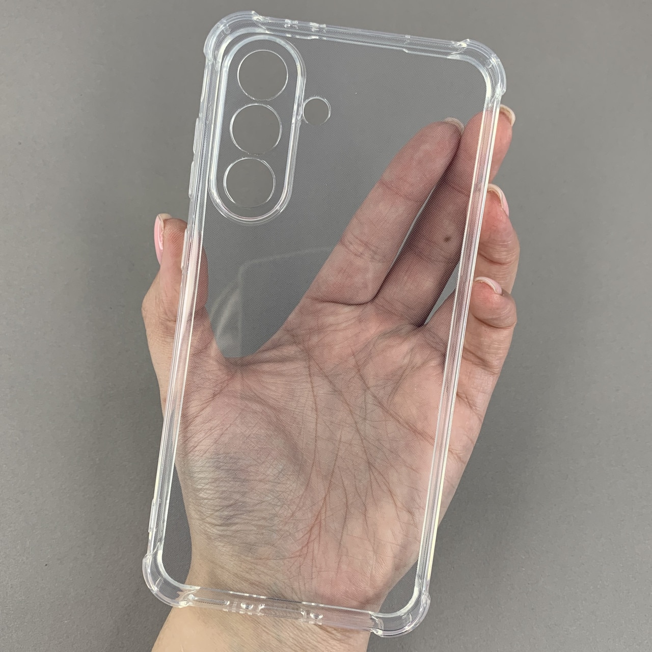 Husa protectie Mat-Tech compatibila cu Samsung Galaxy A56 5G, Protectie Camera, Colturi anti-soc, Decupaje Precise, Rezistenta la impact, Transparenta