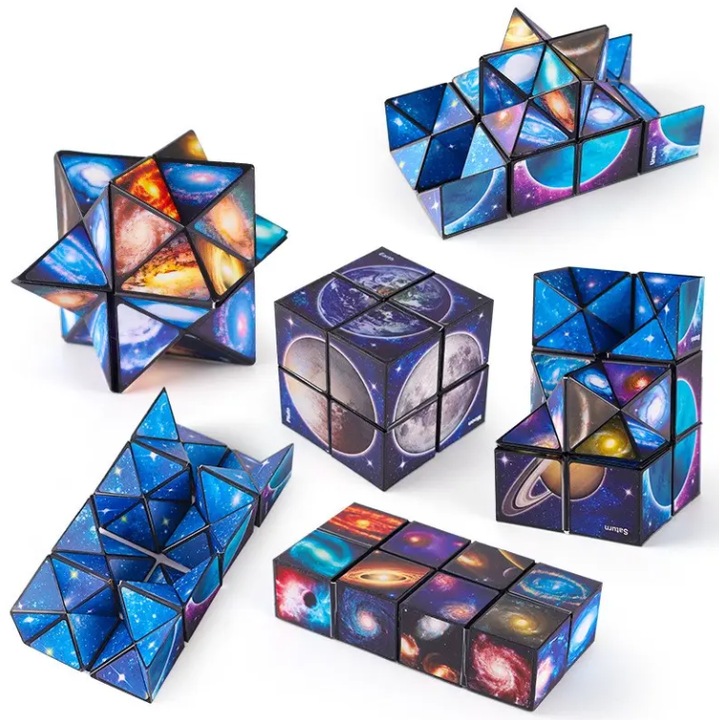 3D háromdimenziós varázskocka, puzzle