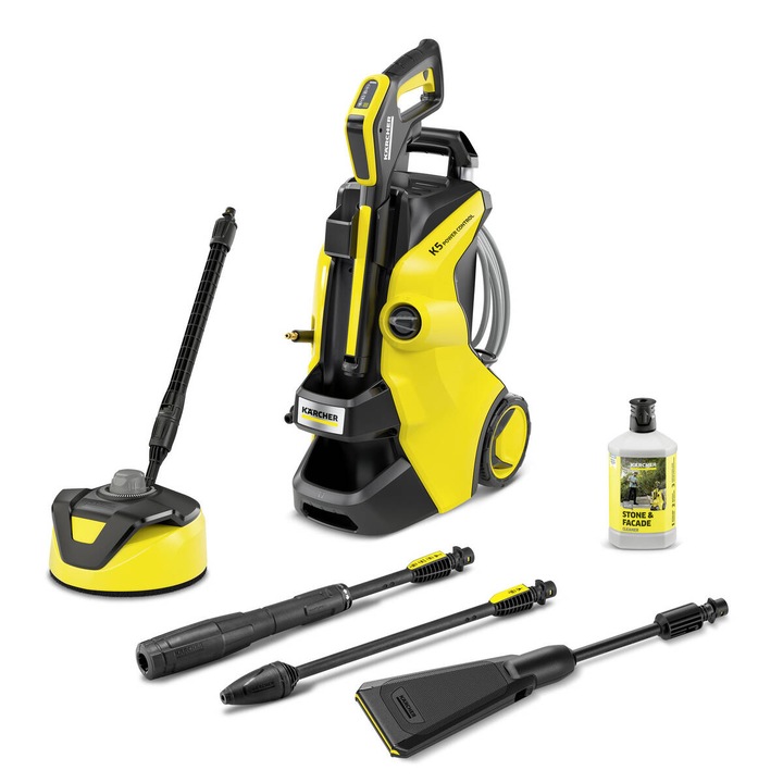 Водоструйка Karcher K 5 Power Control Flex Home eco!booster (1.324-710.0) 2100W Жълт/Черен