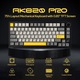 Безжична геймърска клавиатура Ajazz AK820 PRO, Сив, Wireless