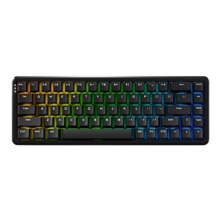 AK680 MAX tastatura mecanica cu fir AJAZZ ® Comutator magnetic pentru jocuri Dual 1k + 0.08mm Precizie cu latenta scazuta Precizie inalta Raspuns rapid RGB Suport pentru multi-sistem Ideal pentru jocuri eSports si birouri