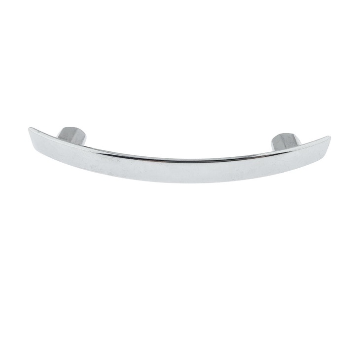 Maner din metal pentru mobilier, lungime 130 mm, MOB-66358, argintiu Argintiu 130 mm