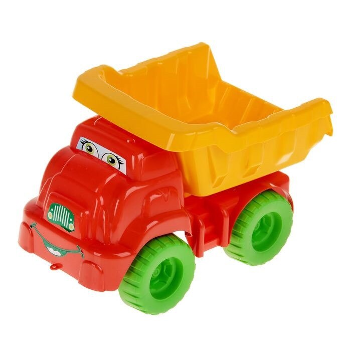 Camion Doloni Smile rosu cu galben