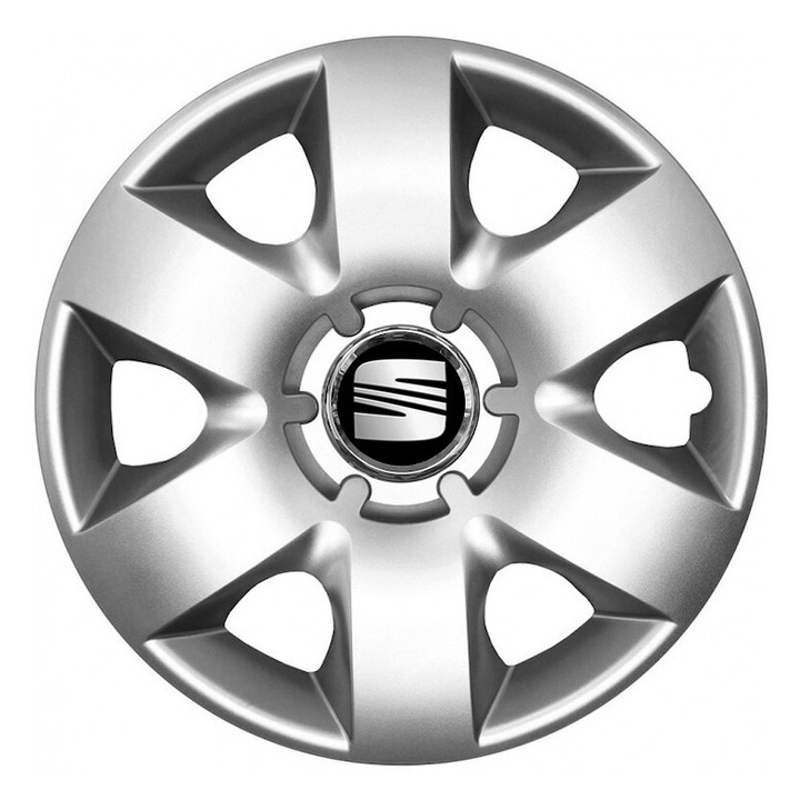 Set 4 Capace Roti R15 AutoSSF ®, Potrivite Jantelor de 15 inch, pentru SEAT, Model 310