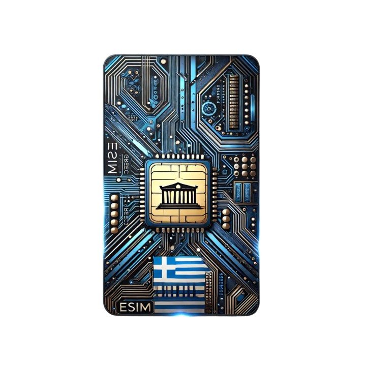 Roaming eSIM Grecia, 1GB Internet Rapid 5G, Valabil 7 Zile de la Activare