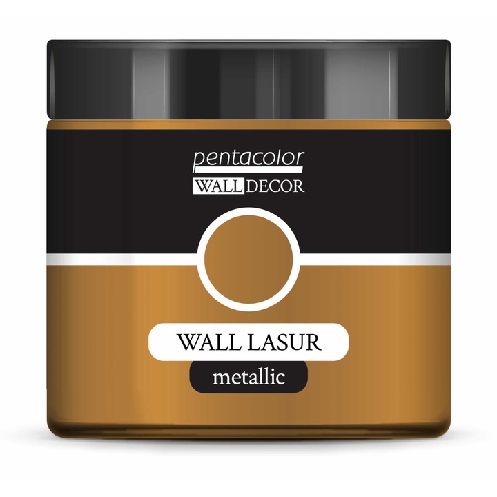 Vopsea perete, Pentacolor Kft, metalizata 500 ml antic