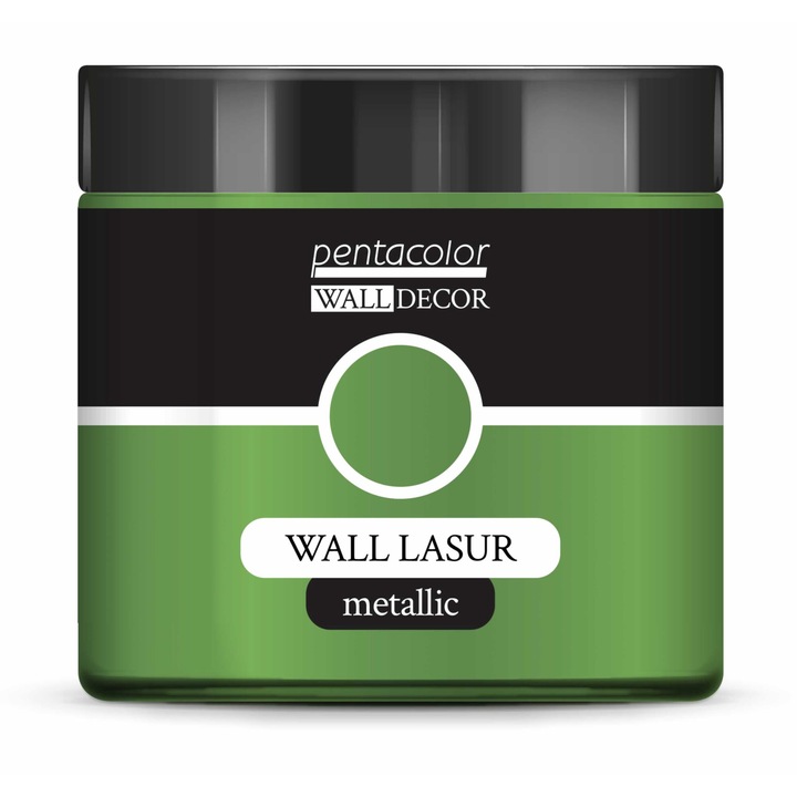 Vopsea perete, Pentacolor Kft, Metalizata 500 ml verde-aurie