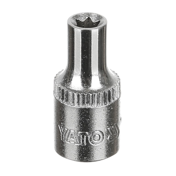 Capat tubulara torx Yato, otel crom-vanadiu, 1/4" - E5