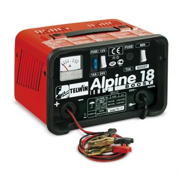 Incarcator baterii Telwin Alpine 18 Boost ,12-24 V, curent incarcare 14A/12V, 8A/24V Incarcator baterii Telwin Alpine 18 Boost ,12-24 V, curent incarcare 14A/12V, 8A/24V