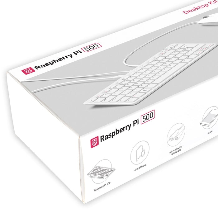 Raspberry Pi 500 EU Compact PC szett egérrel és billentyűzettel - eMAG.hu
