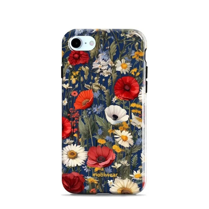 Устойчив калъф Mobiwear Elite Pro за Apple iPhone 7 / 8 / SE 2020 / SE 2022, многоцветен, 2 слоя защита