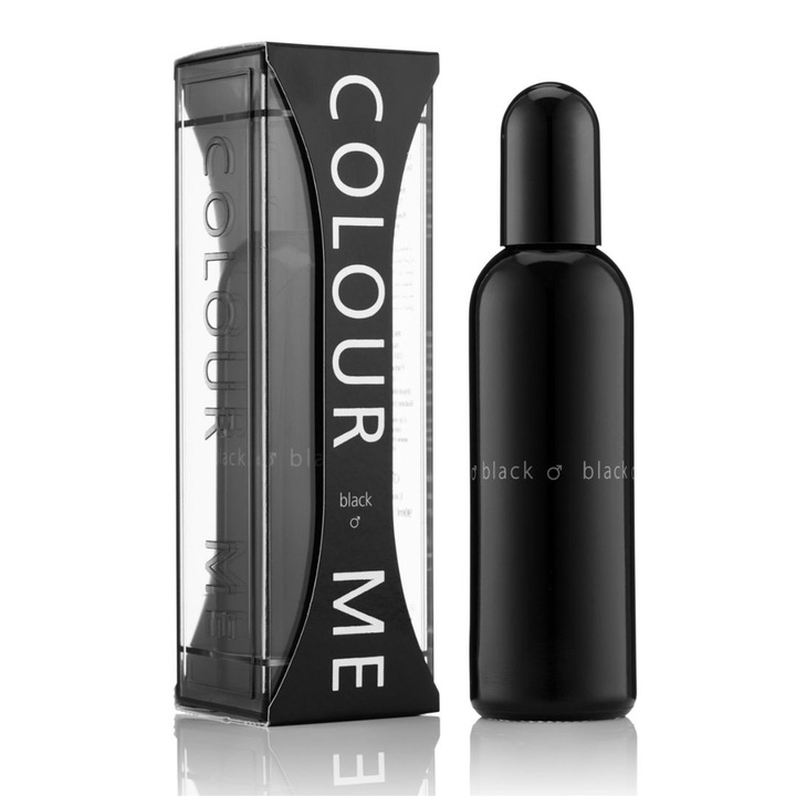 Color Me Black Eau de Parfum férfiaknak, Milton-Lloyd Fragrances, 100 ml
