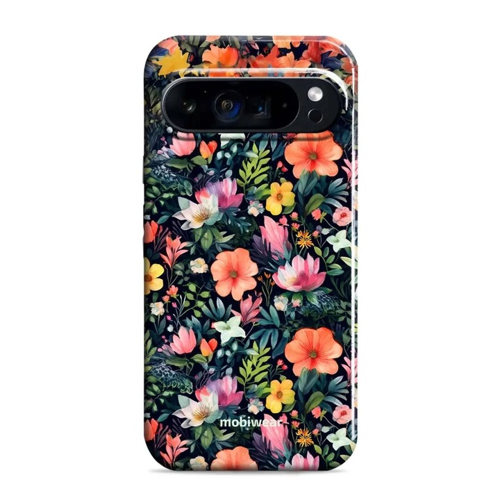 Husa rezistenta Mobiwear Elite Pro pentru Google Pixel 9 / 9 Pro, multicolor, 2 straturi de protectie, design ergonomic