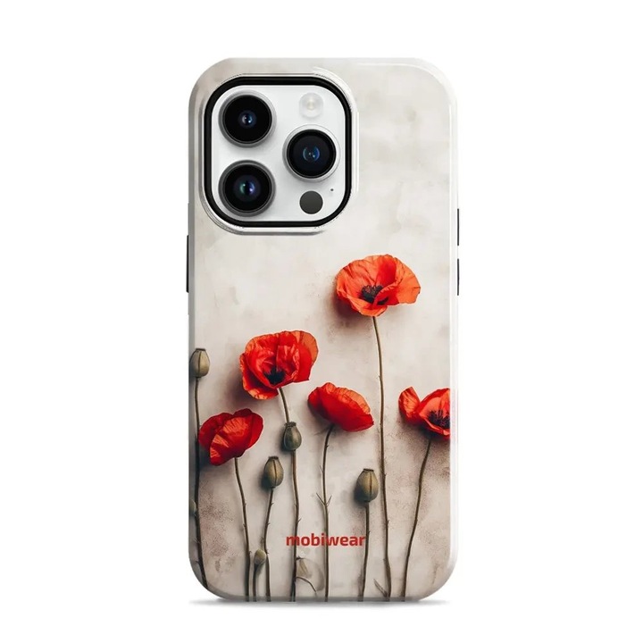 Carcasa rezistenta Mobiwear Elite Pro pentru Apple iPhone 14 Pro, protectie dubla, design elegant, multicolor