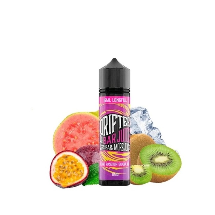 Aroma Longfill Tigara Electronica Drifter Bar, 16ml - Kiwi Passion Guava Ice