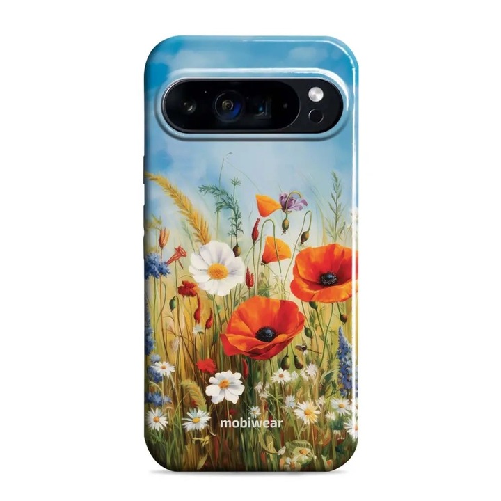 Husa rezistenta Mobiwear Elite Pro pentru Google Pixel 9 / 9 Pro, multicolor, 2 straturi de protectie, design ergonomic