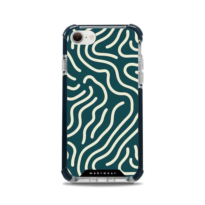 Устойчив калъф Mobiwear MagSafe Elite Bumper за Apple iPhone 7 / 8 / SE 2020 / SE 2022, максимална защита, ергономичен дизайн