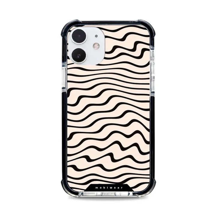 Husa rezistenta Mobiwear MagSafe Elite Bumper pentru Apple iPhone 12 / 12 Pro, protectie maxima