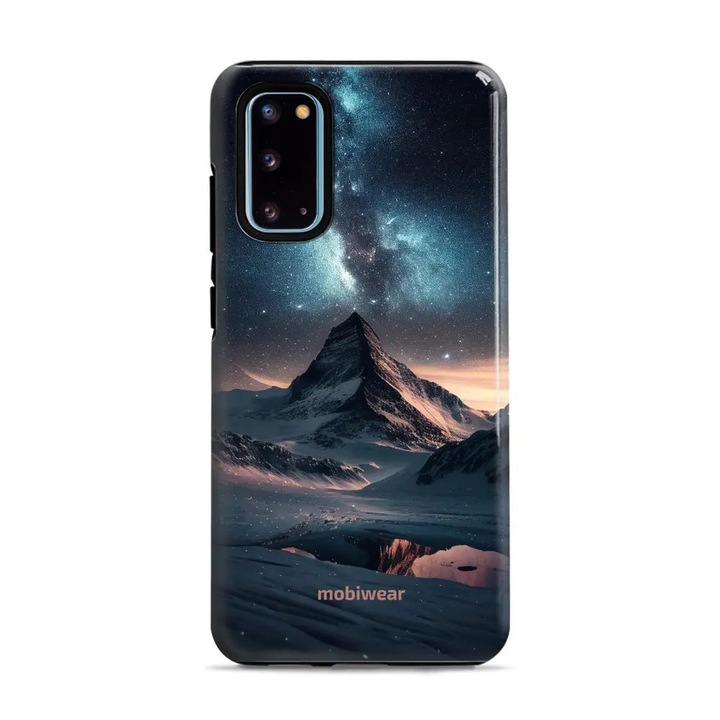Carcasa rezistenta Mobiwear Elite Pro pentru Samsung Galaxy S20, protectie dubla, multicolor