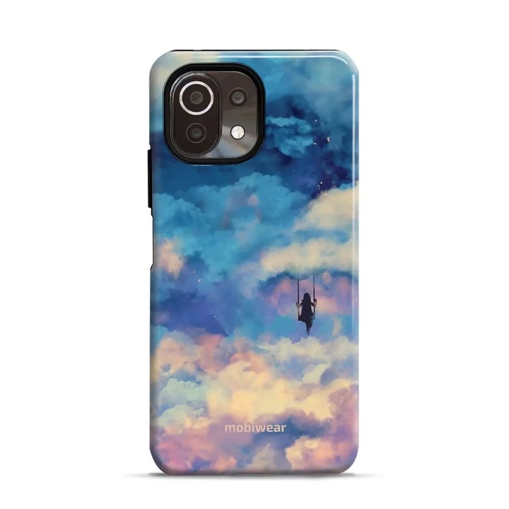 Устойчив калъф Mobiwear Elite Pro за Xiaomi 11 Lite 5G NE / Xiaomi Mi 11 Lite, многоцветен, 2 защитни слоя