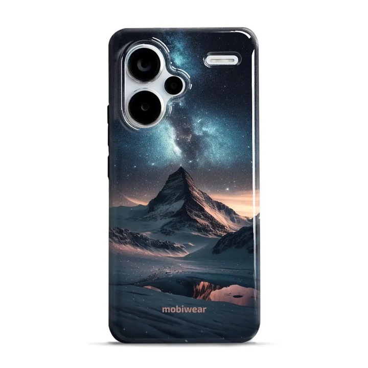 Husa rezistenta Mobiwear Elite Pro pentru Xiaomi Redmi Note 13 Pro Plus 5G, multicolor, 2 straturi de protectie