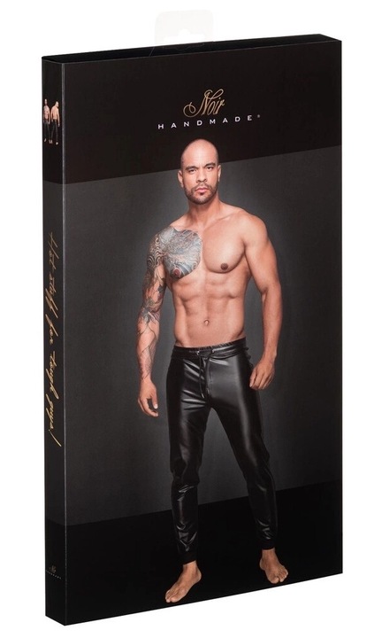 Férfi nadrág, Noir, kocogó, fekete, M