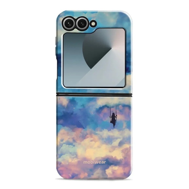 Устойчив калъф Mobiwear Elite Pro за Samsung Galaxy Z Flip 6, стойка, многоцветен