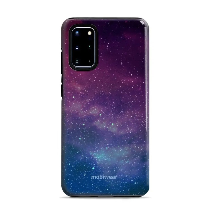 Husa rezistenta Mobiwear Elite Pro pentru Samsung Galaxy S20 Plus, multicolor, 2 straturi de protectie