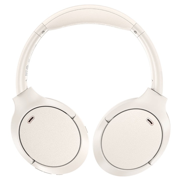 Bluetooth 5.3 слушалки, безжични, IPX4, Hi-Fi звук, активно намаляване на шума - Acefast (H6) - бели