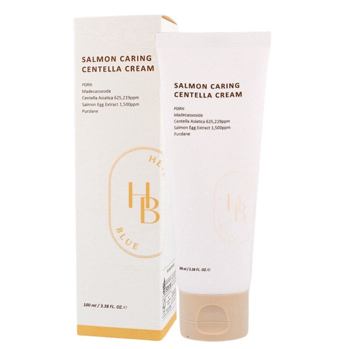 Regeneráló arckrém, HEVEBLUE Lazacápoló, 100 ml