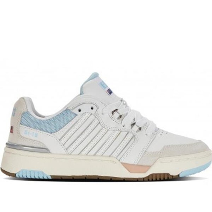 Дамски маратонки, K-Swiss Royal Prime 2.0, бели, естествена кожа, 37.5 EU