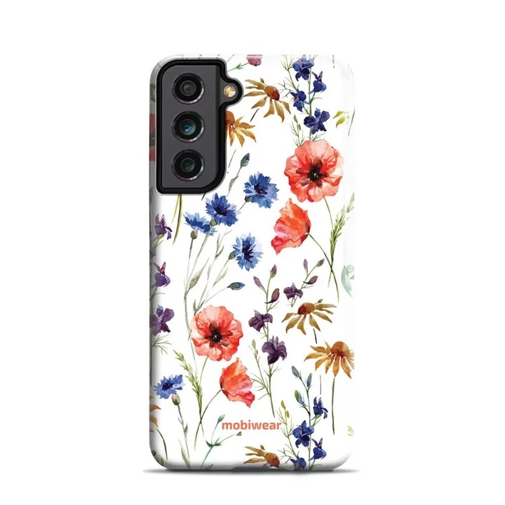 Husa rezistenta Mobiwear Elite Pro pentru Samsung Galaxy S21 FE, protectie dubla, design elegant, multicolor