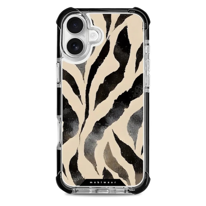 Husa rezistenta Mobiwear MagSafe Elite Bumper pentru Apple iPhone 16 Plus, multicolor, protectie maxima, design ergonomic