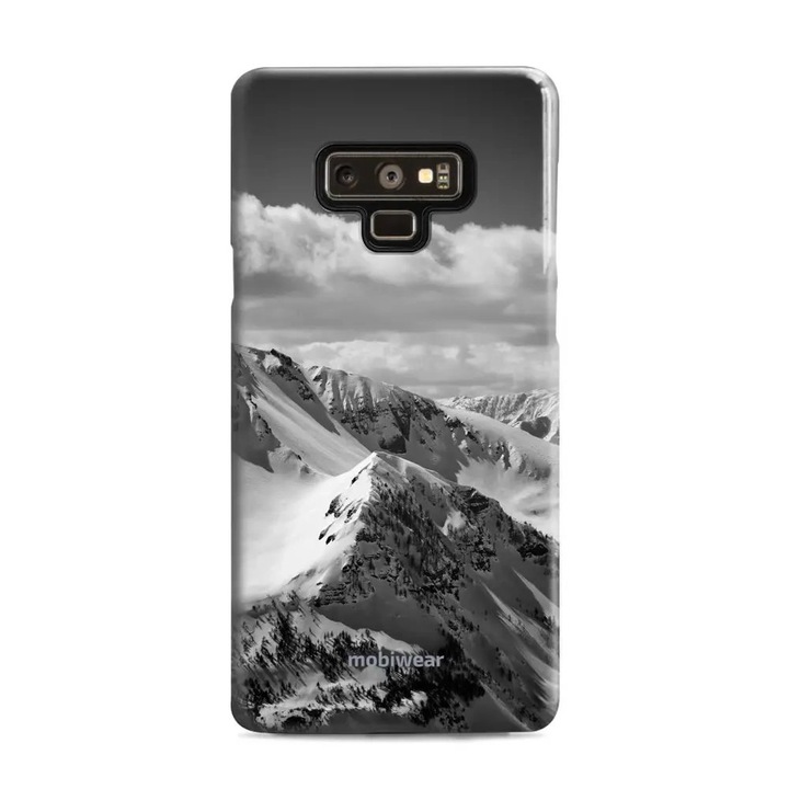Husa rezistenta Mobiwear Elite Pro pentru Samsung Galaxy Note 9, protectie dubla, culoare gri