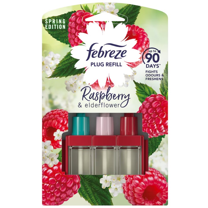 Febreze Освежител за стая с малина и бъз, 1x 20 ml