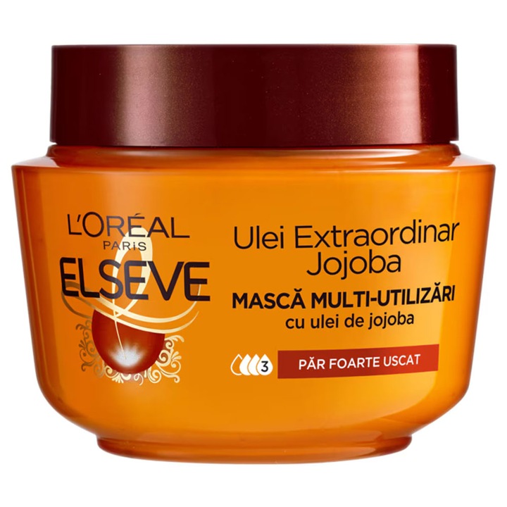 Masca de par L'Oreal Elvive Ulei Jojoba 300ml