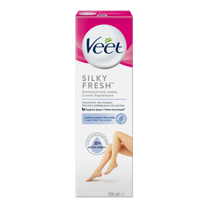Pachet 3 X Crema Depilatoare Veet Piela Normala 100ml