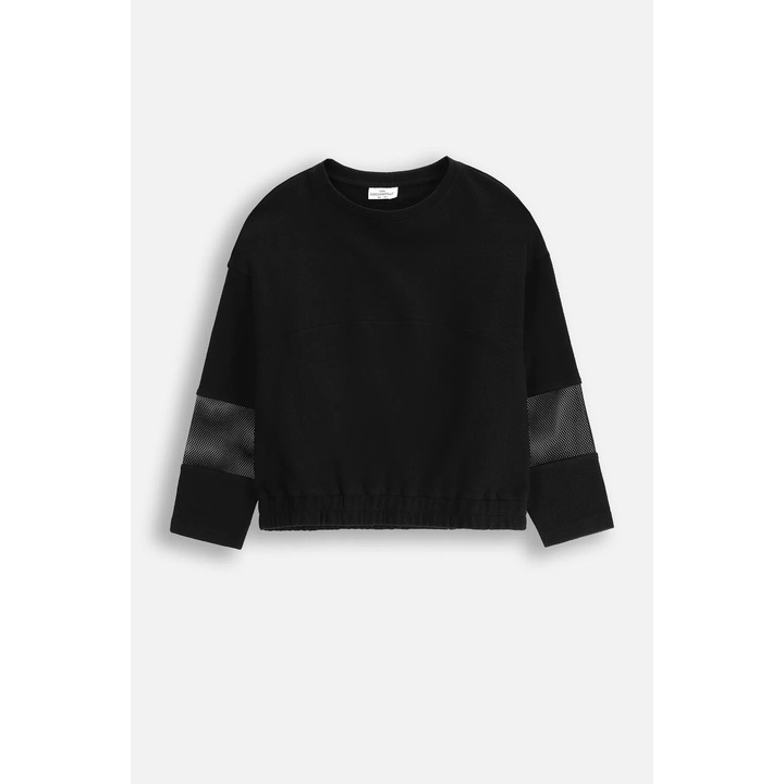 Bluza copii, Coccodrillo, bumbac, negru