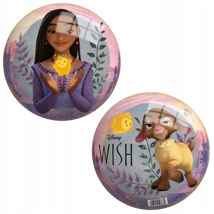 John strandlabda, Disney Wish, 23cm, gumi, rózsaszín