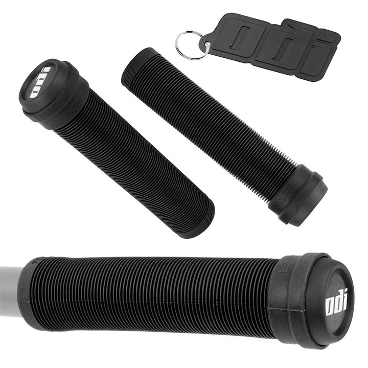 Грипове ODI Longneck SLX, 160мм, 30мм, черни, комплект с тапи