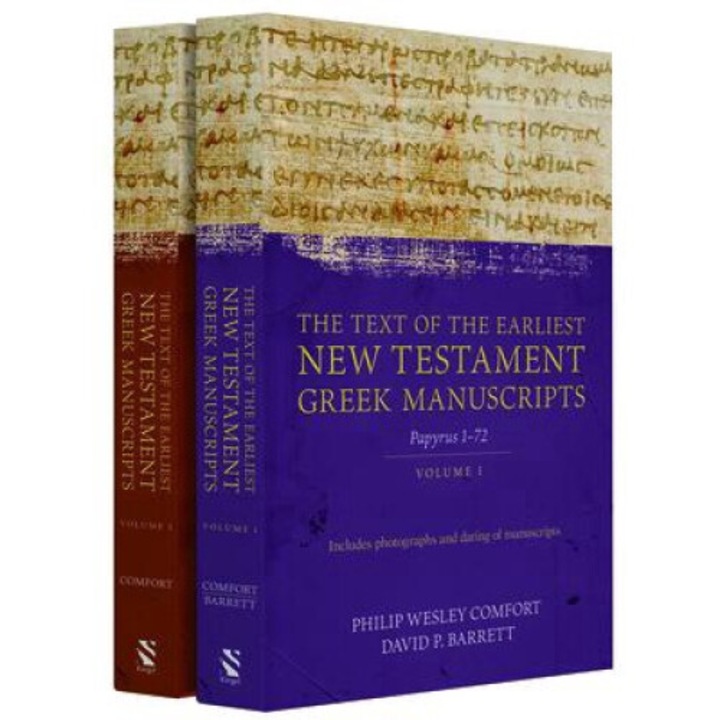 The Text Of The Earliest New Testament Greek Manuscripts, 2 Volume Set - Philip Comfort