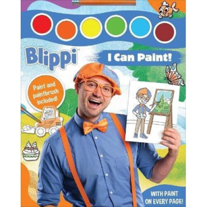 Blippi: I Can Paint! - Editors Of Studio Fun International