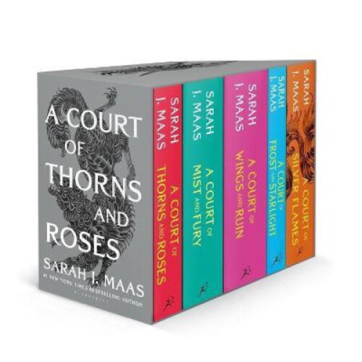 A Court Of Thorns And Roses Paperback Box Set (5 Books) - Sarah J. Maas