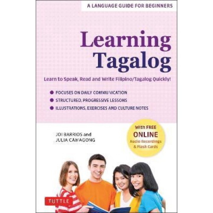 Learning Tagalog: Learn To Speak, Read And Write Filipino/tagalog Quickly! (free Online Audio & Flash Cards) - Joi Barrios