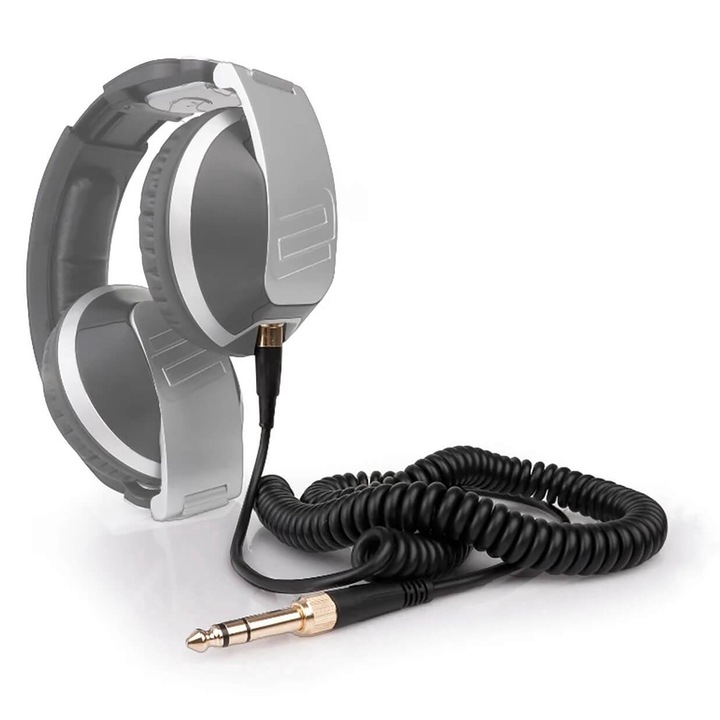 Reloop Connection Cable RHP-20 Fejhallgató spirál kábel – Fekete