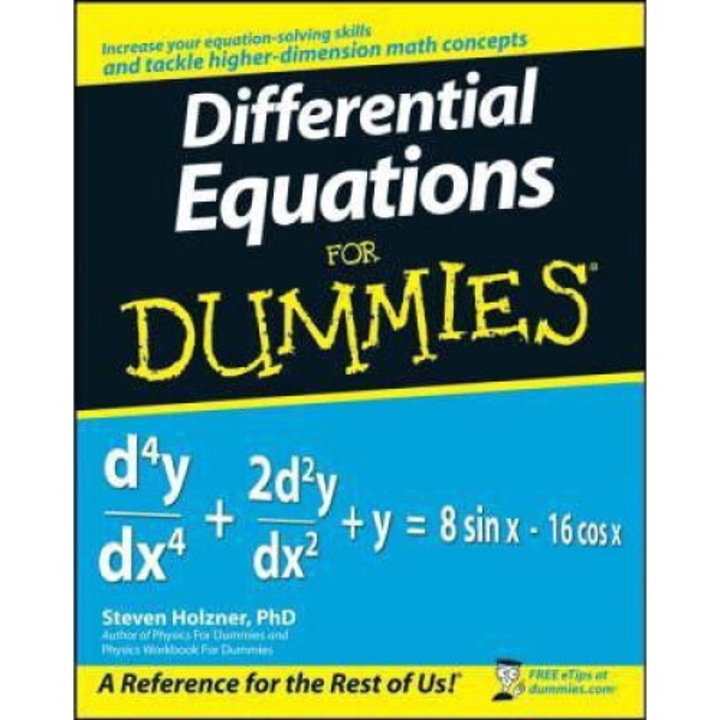 Differential Equations For Dummies - Steven Holzner